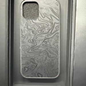 dbrand Grip Case iPhone 12 12 Pro MagSafe Topographic Black